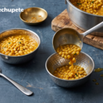 Chana dal: garbanzos partidos con sofrito indio de tomate y especias