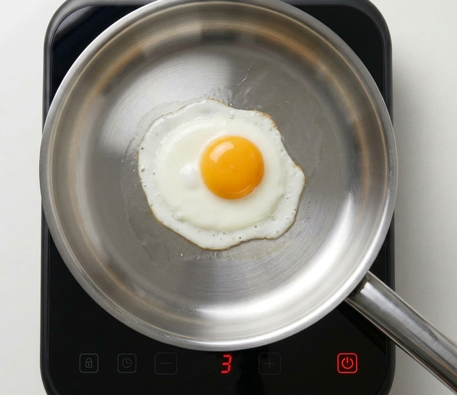 Cómo usar una sartén de acero inoxidable sin que se pegue: temperatura, aceite y errores que evitar