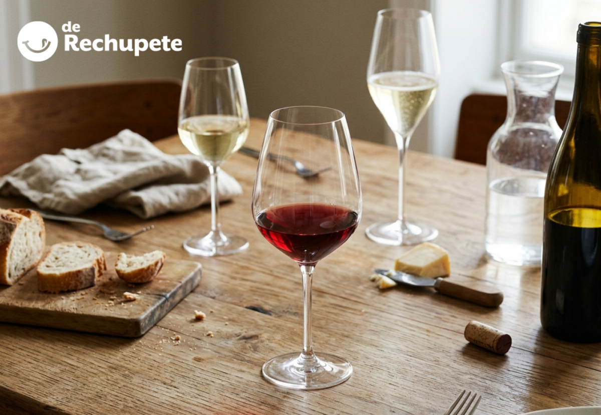 Copas para vino: qué forma elegir para tintos, blancos y espumosos