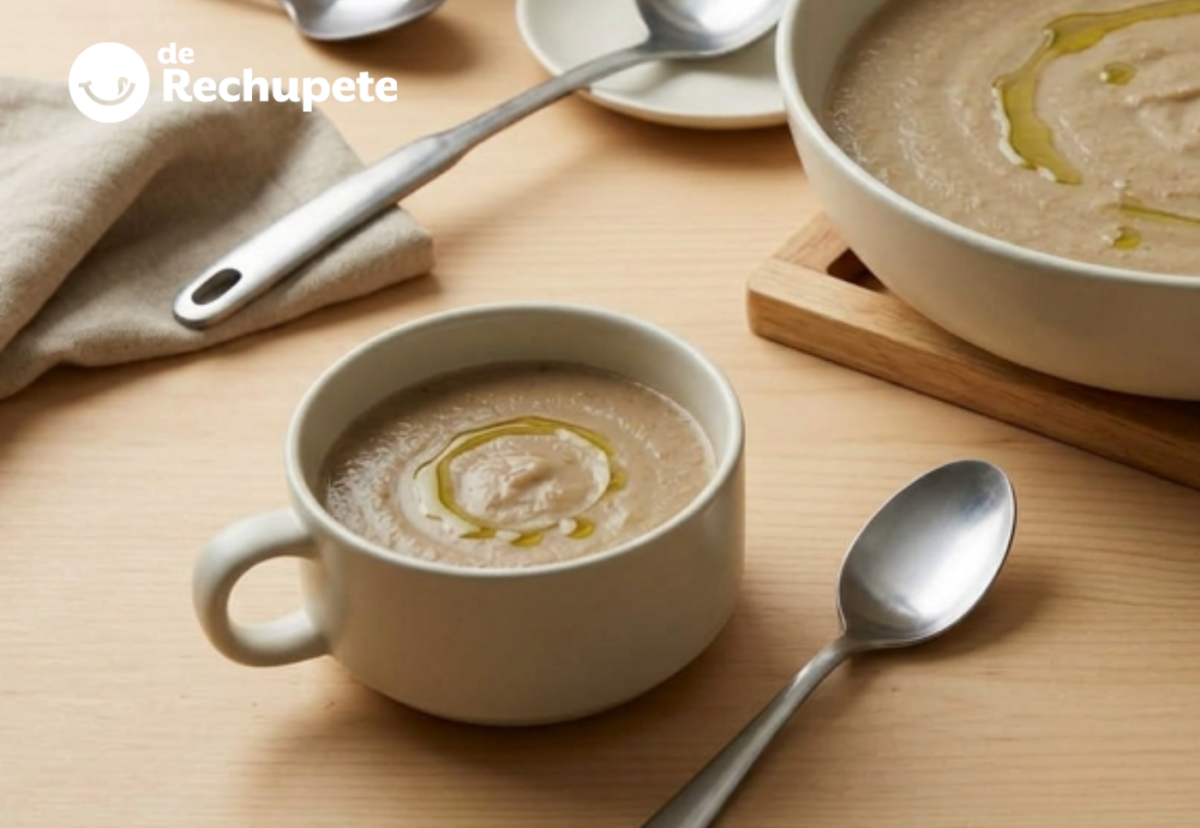 Crema fría de lentejas con verduras, fácil y sabrosa