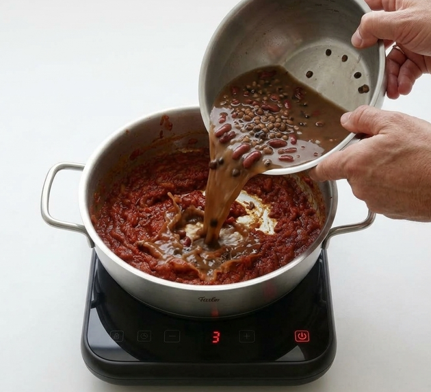 Dahl Makhani: urad negro y rajma cocinados despacio