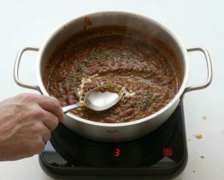 Dahl Makhani: urad negro y rajma cocinados despacio