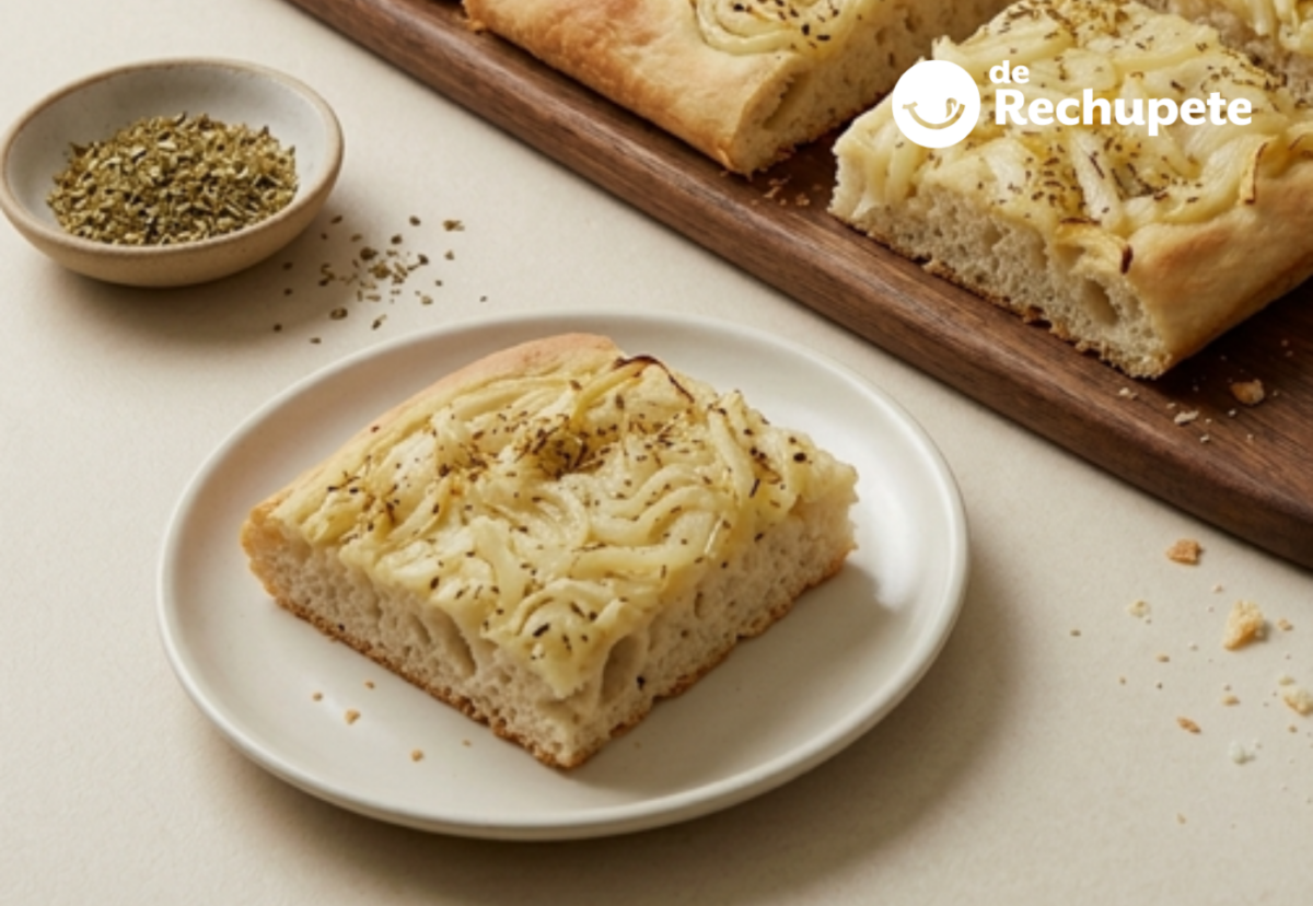 Figazza uruguaya: pizza de cebolla al estilo de Montevideo