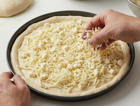 Fugazzeta argentina: la pizza rellena de queso y cubierta de cebolla
