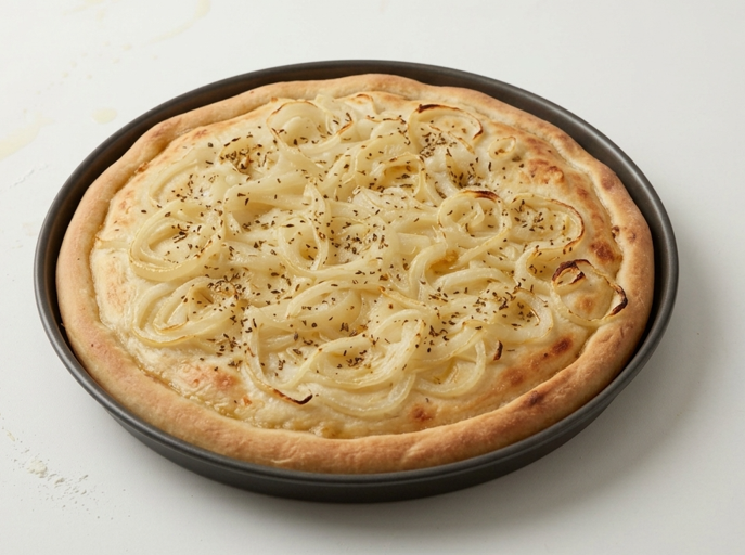 Fugazzeta argentina: la pizza rellena de queso y cubierta de cebolla