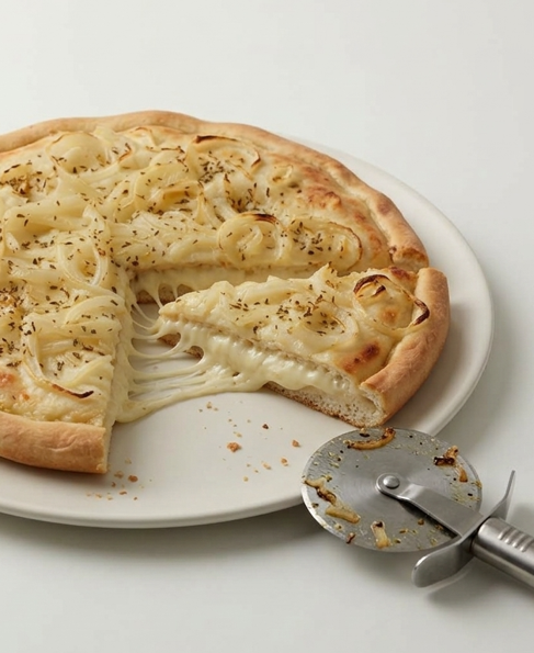 Fugazzeta argentina: la pizza rellena de queso y cubierta de cebolla