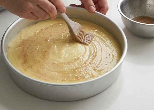 Galatopita griega sin filo, el pastel de leche de Mani