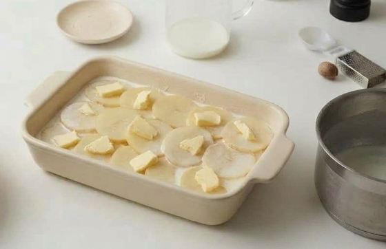 Gratin dauphinois: el gratén francés de patata cremoso y sin queso