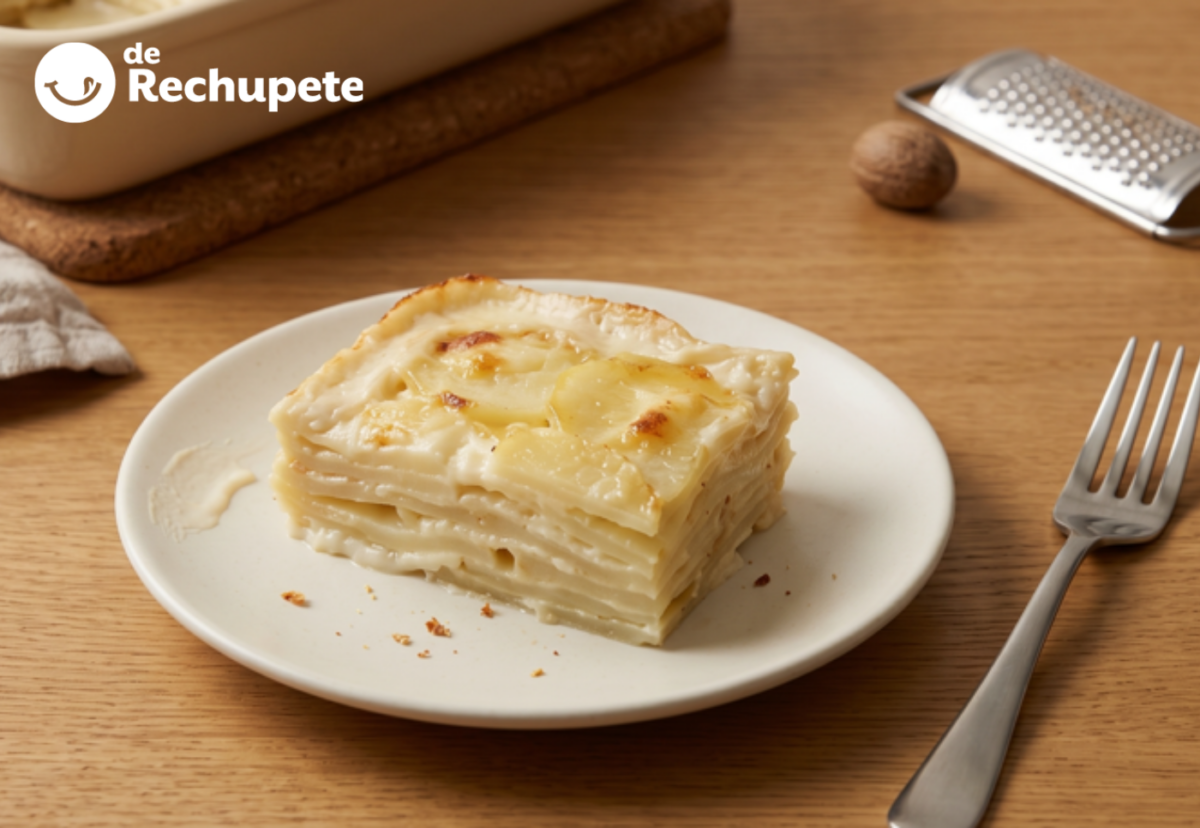 Gratin dauphinois: el gratén francés de patata cremoso y sin queso