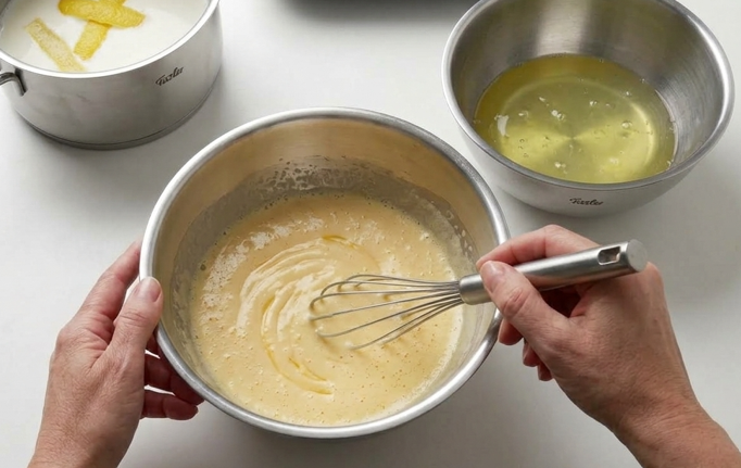 Lattaiolo toscano, el postre de leche y huevo que se corta en cuadrados