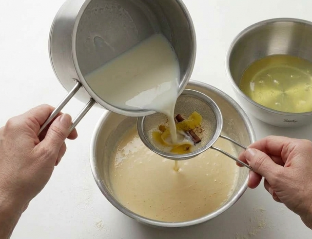Lattaiolo toscano, el postre de leche y huevo que se corta en cuadrados