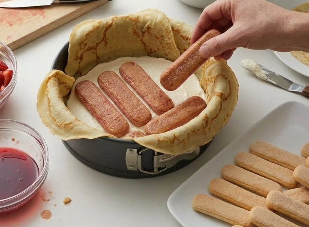 Le Courchevel crepe cake, la tarta francesa envuelta en crepes