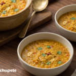 Masoor dal con tadka de ajo y comino: lentejas rojas al estilo indio
