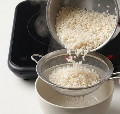 Nuggets marineros de pescado y arroz