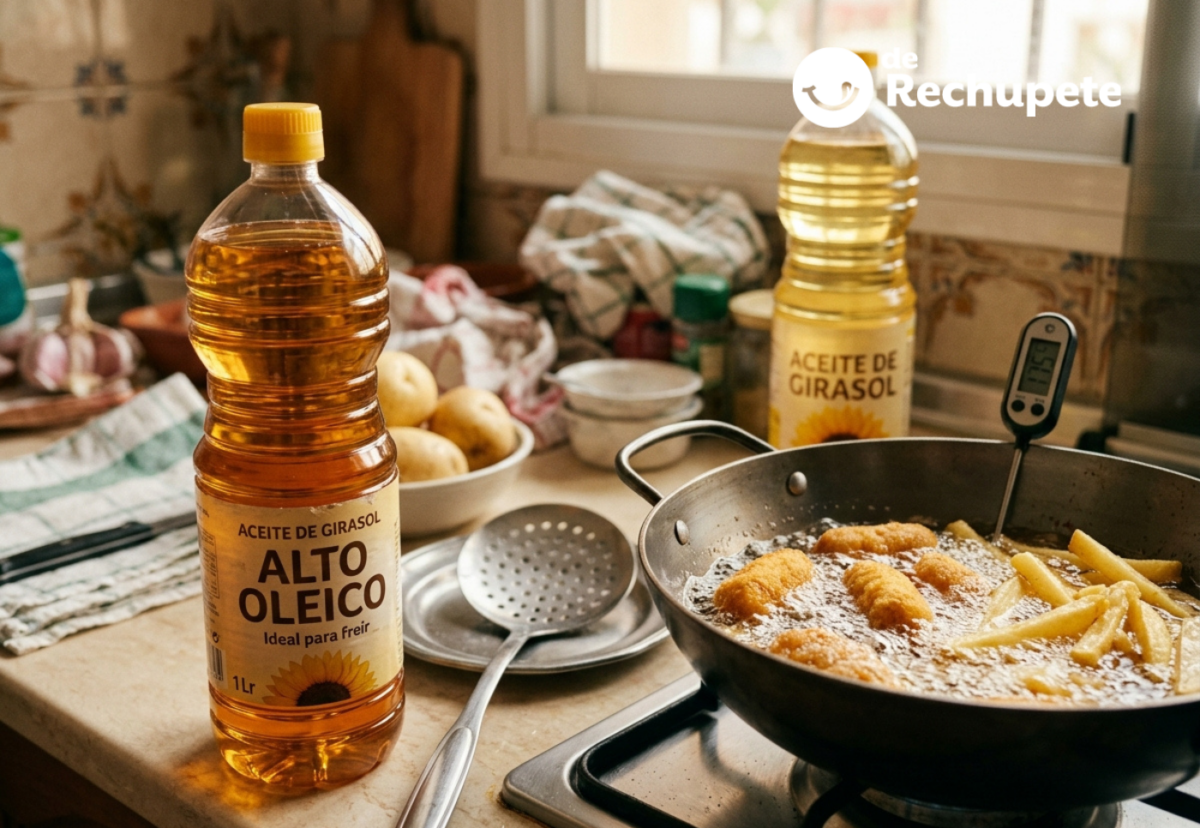 Qué aceite de girasol es mejor para freír y por qué el alto oleico marca la diferencia