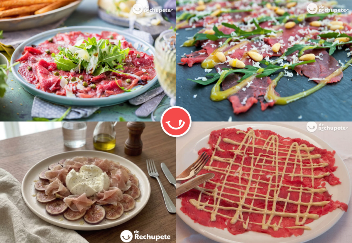  recetas de carpaccio para disfrutar sin apenas cocinar