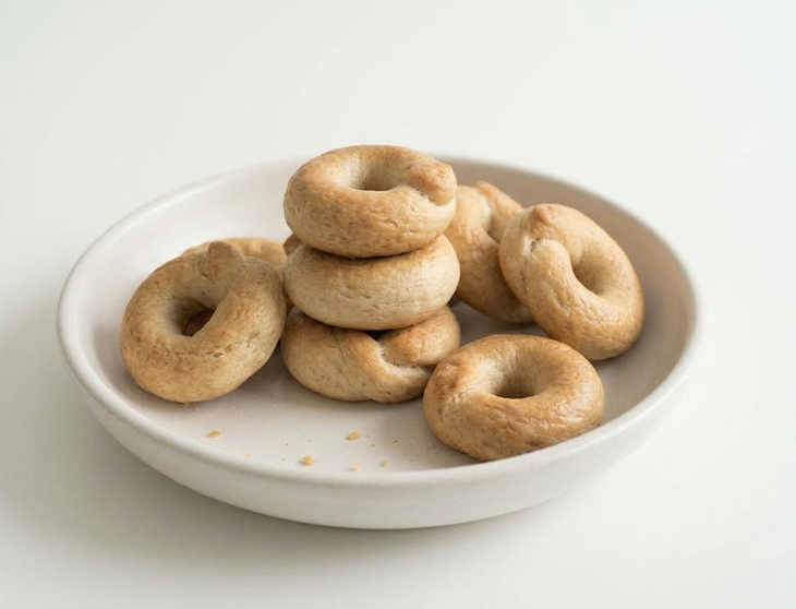Taralli: rosquillas italianas saladas con solo 4 ingredientes