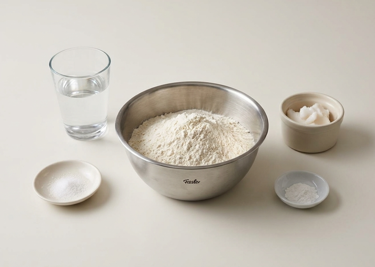 Tortillas de trigo caseras, finas y flexibles para tacos, fajitas y burritos