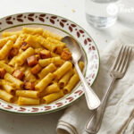 Pasta con calabaza asada y parmesano, toda la cremosidad sin pizca de nata