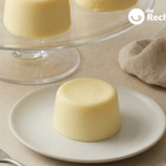 Bavarois de limón clásico, cremoso y ligero