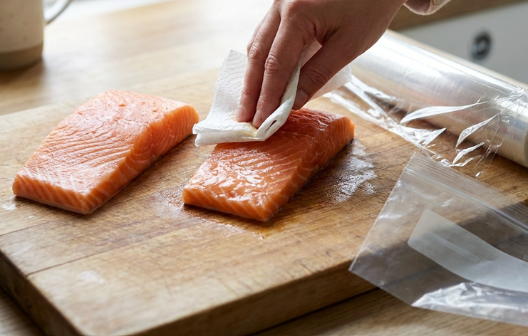 Cómo congelar pescado para sushi y sashimi en casa: seguridad y textura