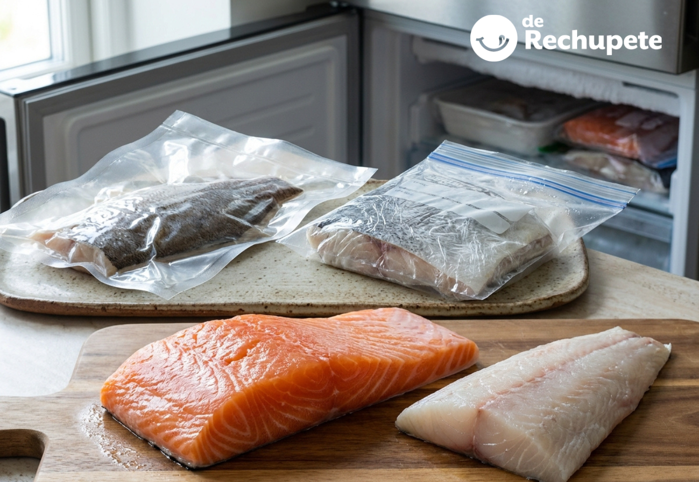 Cómo congelar pescado para sushi y sashimi en casa: seguridad y textura