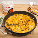Fideuá de setas. Receta especial para el otoño