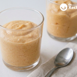 Mousse de caqui con yogur, cremosa y aireada sin gelatina