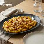 Pasta con calabaza asada y parmesano, cremosa y sin nata