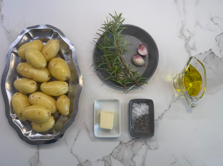 Patatas salteadas con romero y ajo