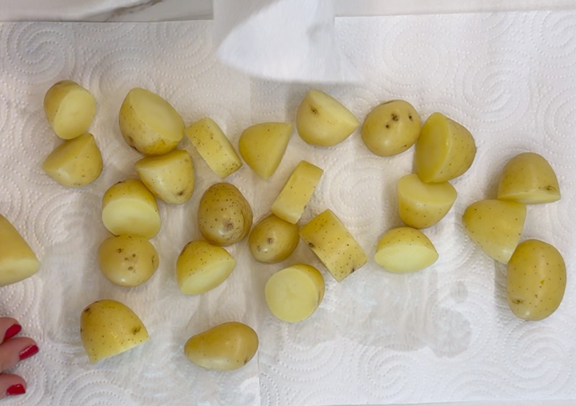 Patatas salteadas con romero y ajo