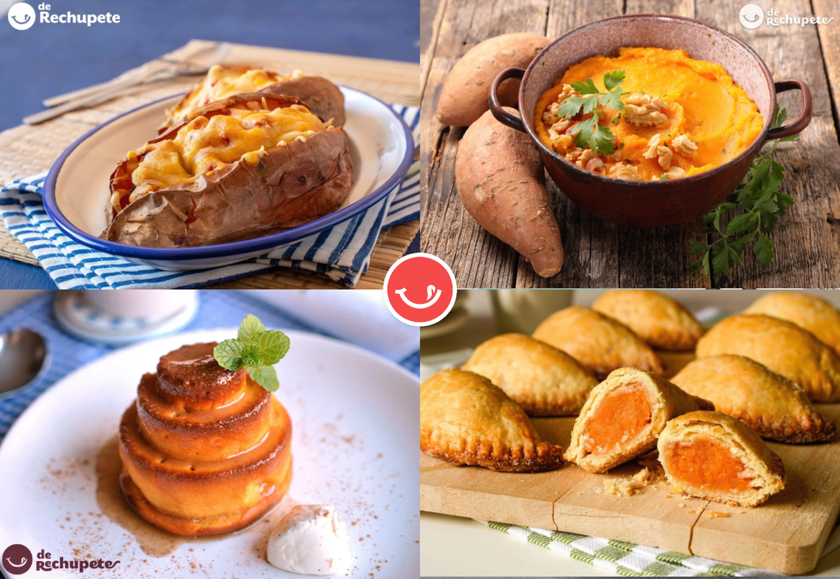  recetas con boniato dulces y saladas: del horno y las cremas a los postres tradicionales