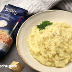 Risotto a los  quesos: receta italiana fácil